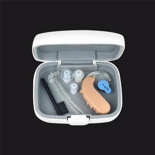 Old Age Unisound German Behind the Ear Hearing Amplifier Vivo12SP BTE Hearing Aid (Beige)