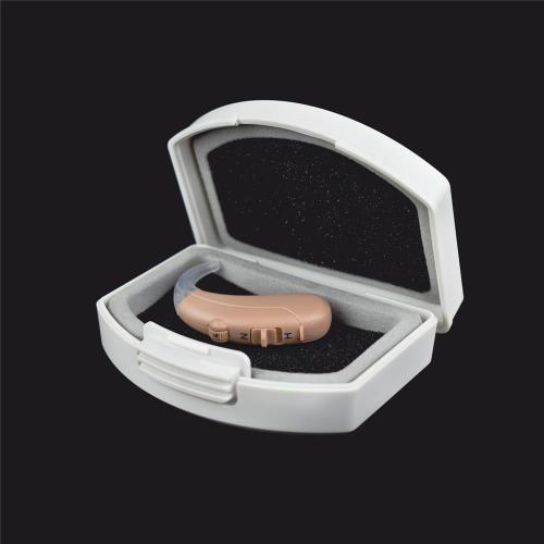 Unisound Vivo 222SP Digital Hearing Aid - Superior Quality BTE Sound Amplifier for Hearing Loss (Beige, 1 Year Warranty)