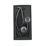 Evolife Double Heart Pediatric/Adult chest-piece Manual Stethoscope for Doctors & Medical Students Professional Use (Black)