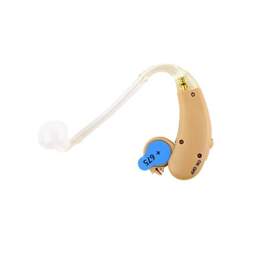 German Made Lightweight Wireless Sound Enhancement Amplifier for Old Age Unisound Vivo 10SP BTE Hearing Aid (Beige)