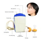 Axon F-28 Both Ear Wire Pocket Device for Old Age - Sound Enhancement Amplifier for Profound Hearing Loss