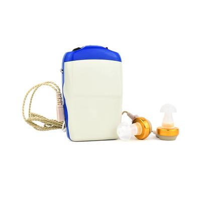 Axon F-28 Both Ear Wire Pocket Device for Old Age - Sound Enhancement Amplifier for Profound Hearing Loss